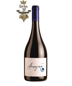 Rượu Vang Đỏ Amayna Pinot Noir có mầu đỏ hồng đậm ánh tím với độ thơm phức tạp tuyệt vời do ảnh hưởng từ biển kết hợp