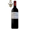 Rượu Vang Pháp Domaine des Graves dArdonneau red Cotes de Blaye có màu đỏ đậm đẹp mắt. Hương thơm quyến rũ