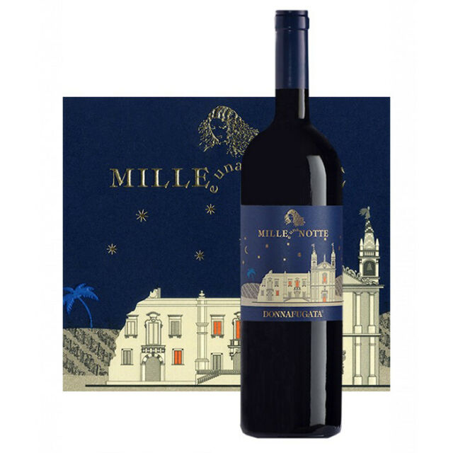 Vang Ý Đỏ Donnafugata Mille E Una Notte Terre Siciliane IGT từ  nhà máy rượu Donnafugata  Mille e una Notte DOP