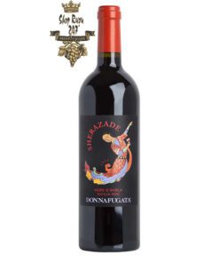 Rượu Vang Đỏ Donnafugata Sherazade Sicilia DOC Nero dAvola tuyệt vời và được đánh giá cao này có hương vị tươi của trái cây