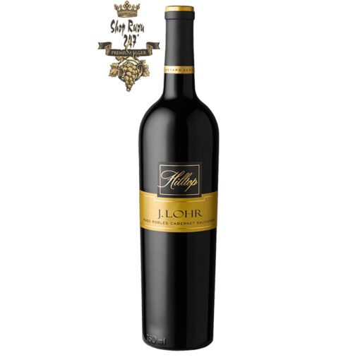 Vang Đỏ Mỹ J.Lohr Vineyard Series Hilltop Cabernet Sauvignon có mầu đỏ ruby. Đây là chai rượu mang phong cách tuyệt vời