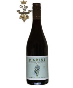 Rượu Vang Đỏ M.Chapoutier Marius Languedoc IGP Red có mầu đỏ tím đậm đặc. Hương thơm mạnh mẽ và phức tạp của quả mọng đỏ