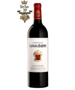 Rượu Vang Đỏ Pháp Chateau Langoa-Barton 3eme Grand Cru Classe có mầu đỏ grannet dữ dội. Hương thơm của trái cây như mận