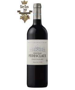 Rượu Vang Đỏ Chateau Pedesclaux có màu đỏ ánh tím. Hương thơm của các loại trái cây như nho, anh đào,lê cùng gợi ý của cam thảo,