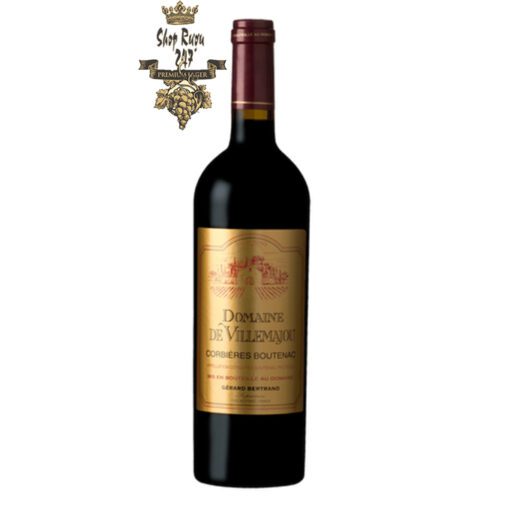 Rượu Vang Đỏ Gerard Bertrand Domaine de Villemajou Minervois la Liviniere có mầu đỏ đậm đẹp mắt. Hương thơm phong phú
