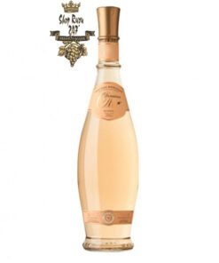 Rượu vang hồng Pháp Domaine d'Ott - Rose coeur de Grain màu hồng nhạt được đánh dấu, tùy thuộc vào loại rượu vang, với màu vàng, da cam