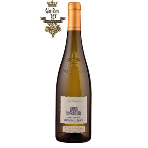 Rượu vang Pháp Château de Montgueret Coteaux du Layon có Vị ngon ngọt, rượu chỉ là một chút quá rõ ràng với hương vị táo phong phú và độ nhớt dày