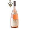 Rượu vang Pháp Clos Teddi Patrimonio Rose 2019 đầy đủ vị trái cây đỏ, cân bằng tính axit, đây là một phong cách phong phú