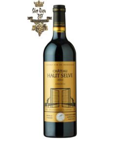 Rượu Vang Pháp Đỏ Chateau Haut Selve Graves là sự pha trộn của 50% Merlot và 50% Cabernet Sauvignon và nó có một hương thơm phức tạp