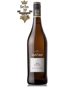 Rượu vang Tây Ban Nha Lustau Solera Familiar: Fino Jarana 2019 có màu nhạt, rượu vang này có mũi cường độ trung bình của táo xanh