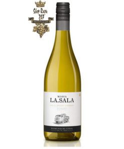 Rượu Vang Trắng Tây Ban Nha Masia La Sala Blanco có mầu vàng nhạt ánh xanh. Hương thơm điển hình của các loại hoa quả