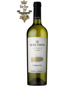 Rượu vang trắng Argentina Alta Vista Premium Torrontes toát lên mùi hương trái cây thơm ngon hòa quyện