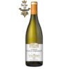 Rượu vang trắng Pháp Domaine du Vieux Vauvert Vouvray có Mùi vị của lê, táo, chanh tươi và mật ong quyện vào vị nho