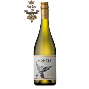Rượu Vang Trắng Montes Classic Series Chardonnay có mầu vàng rực rỡ. Hương thơm của các loại trái cây nhiệt đới như đu đủ, quả đào