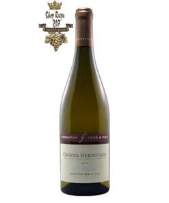 Rượu Vang Pháp Trắng La Matiniere Marsanne Crozes-Hermitage Ferraton Pere & Fils có mầu vàng nhạt ánh xanh. Hương thơm cho thấy