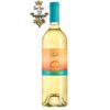 Rượu vang Ý trắng Donnafugata Lighea 2019 với màu màu vang rơm ánh xanh đẹp mắt, rượu trở nên đặc trưng hơn