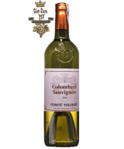 Comte Tolosan Colombard Sauvignon IGP là một chai rượu vang ngọt ngào, vô cùng mềm mượt và dễ uống