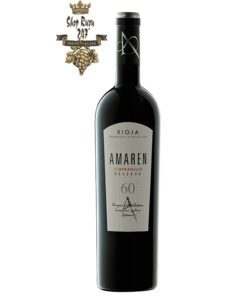 Rượu vang Amaren 60 có màu anh đào đỏ ngọt ngào, mùi vị tinh tế, thanh lịch. Sự kết hợp của hương vị đậm đà của trái cây vỏ đen hòa quyện