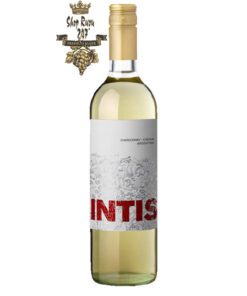 Rượu Vang Argentina Finca Las Moras Intis White có màu vàng rơm nhạt. Mang hương hoa tươi mát