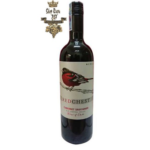 Rượu Vang Chile Red Chest Cabernet Sauvignon được ủ trong gỗ sồi. Những chiếc Cabs Chile thường già trong gỗ sồi Mỹ từ 1-2 năm