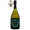 Vang Champagne Dom Perignon Luminous – Dom Đèn Phát Sáng có màu sáng, vàng nhạt đến trung bình. Hương liệu rơm rạ
