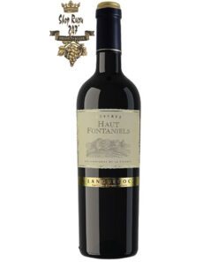 Rượu Vang Pháp Haut Fontaniels Languadoc được kết hợp từ 2 giống nho nổi tiếng của Pháp là Grenache và Syrah