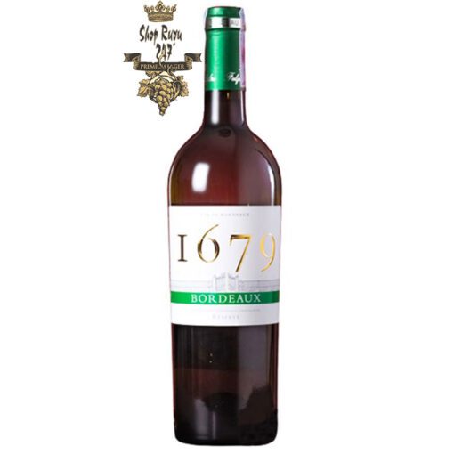 Vang Pháp 1679 BORDEAUX Semillon Sauvignon Blanc là một loại rượu vang trắng từ vùng Bordeaux. Loại rượu này là sự pha trộn