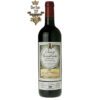 Rượu Vang Đỏ Pháp Chateau Rauzan Gassies Blend được làm từ 4 giống nho Cabernet Sauvignon, Cabernet Franc, Merlot, Petit Verdot
