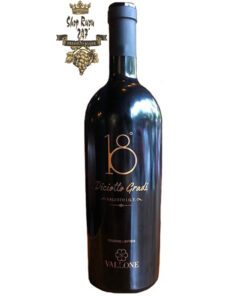 Rượu Vang Đỏ Ý Diciotto Gradi 18 độ là loại rượu vang đỏ độc quyền, quý giá, phiên bản giới hạn . Một loại rượu được