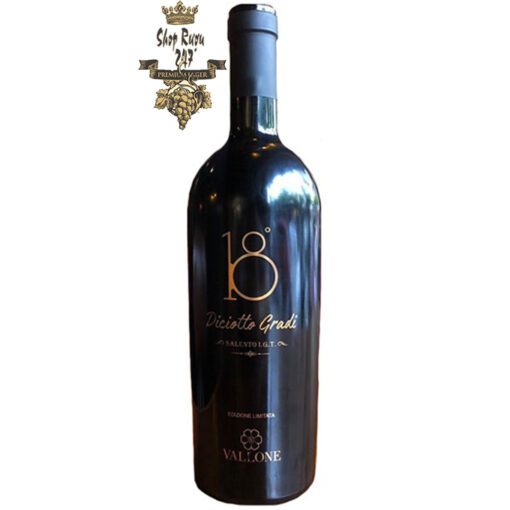 Rượu Vang Đỏ Ý Diciotto Gradi 18 độ là loại rượu vang đỏ độc quyền, quý giá, phiên bản giới hạn . Một loại rượu được