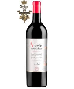 Rượu Vang Đỏ Pháp L'Apogee 2 được sản xuất ở vùng Languedoc-Roussillon được sản xuất ở miền Nam nước Pháp