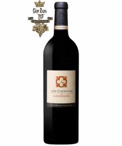 Năm 2016 là một loại rượu cổ điển xuất sắc. Vang Đỏ Pháp Les Cadransde Lassègue Grand Cru là sự pha trộn của 90% Merlot và 10% Cabernet Franc