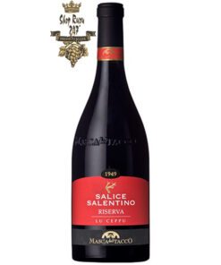 Rượu Vang Ý Đỏ Lu ceppu salice được đặc trưng bởi chiết xuất lớn và cô đặc, rượu vang cho thấy độ đậm đặc và đặc tính