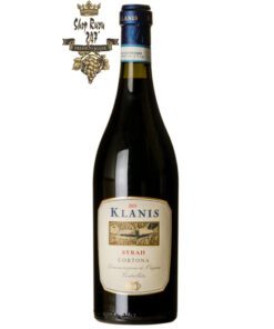Rượu Vang Ý Tenuta Montecchiesi KLANIS SYRAH được làm từ 100% nho Syrah, từ những cây nho già được trồng làm cây non