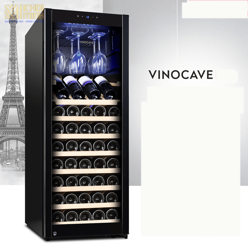 Vinocave- thương hiệu Pháp, ra đời từ 1978- trải qua 43 năm phát triển và đứng vị trí Top đầu các thương hiệu sản xuất tủ rượu