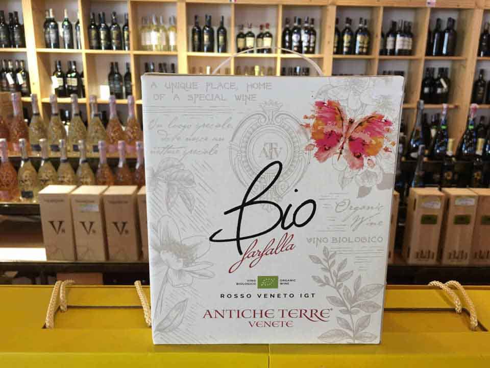 Rượu Vang Bịch Antiche Bio Farfalla Vino Rosso Biologico 2