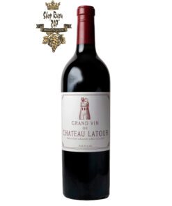 Rượu Vang Pháp Château Latour Grand Vin 2011