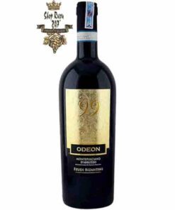 Rượu Vang Ý Feudi Bizantini Odeon 99 Montepulciano d'Abruzzo