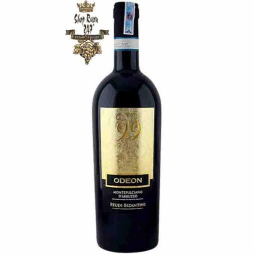 Rượu Vang Ý Feudi Bizantini Odeon 99 Montepulciano d'Abruzzo
