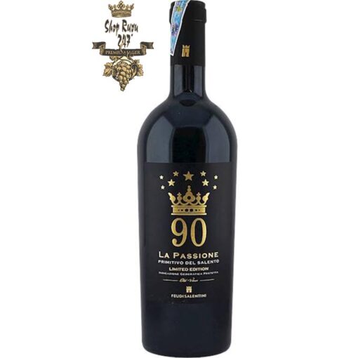 Rượu Vang Ý Feudi Salentini La Passione 90 Primitivo