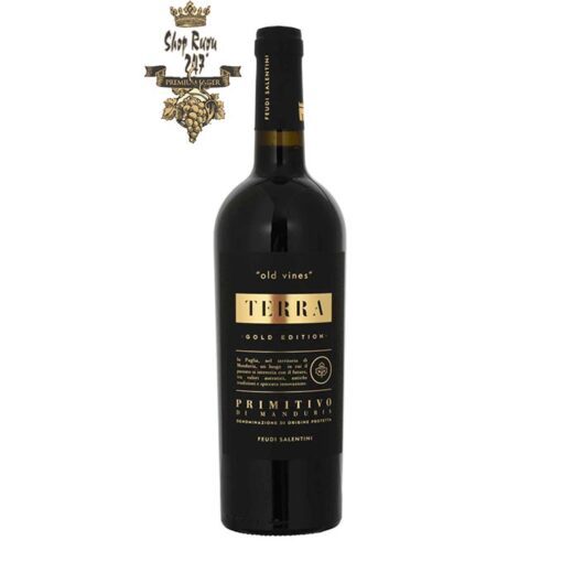 Vang Ý Feudi Salentini Terra Gold Ed. Primitivo Manduria