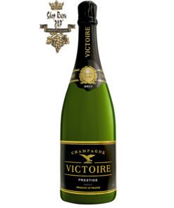 Vang Pháp Champagne G.H. Martel Victoire Prestige Brut mang một chiếc áo choàng mãnh liệt với ánh vàng lấp lánh, Victoire Brut Prestige