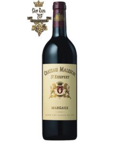 Vang Pháp Château Malescot St. Exupery Margaux Grand Cru Classé có màu đỏ tím sẫm với ánh đen huyền bí. Trên mũi, chúng thể hiện hương thơm