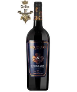 Vang Đỏ Pháp Cheval Quancard Arcourt Bordeaux 2016 được kết hợp bao gồm 85% Merlot và 15% Cabernet Sauvignon được trưởng thành trong thùng gỗ
