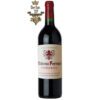 Rượu Vang Cheval Quancard Château Ferrand Pomerol 2015 có màu đỏ đậm ánh tím vô cùng quyến rũ. Hương thơm là sự phức hợp