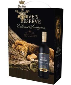 Rượu Vang Bịch Fives Reserve Cabernet Sauvignon South Africa 3L