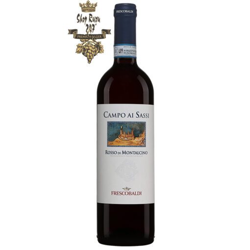 Vang Ý Tenuta Castel Giocondo Campo Ai Sassi Rosso di Montalcino cung cấp tất cả các đặc điểm tiêu biểu được mong đợi của một Sangiovese trẻ