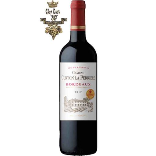 VANG PHÁP CHATEAU CURTON LA PERRIERE BORDEAUX ROUGE 2017