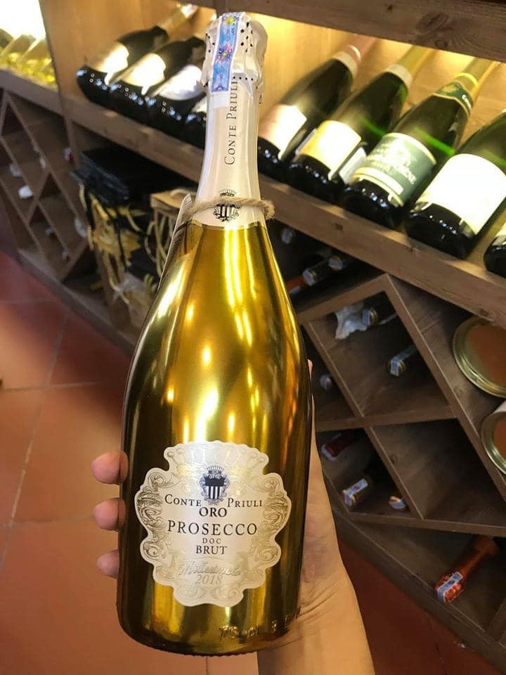 Vang Nổ Sparkling Wine Conte Priuli Oro Prosecco Brut 2
