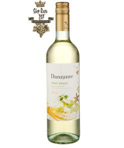 Rượu Vang Danzante Pinot Grigio có màu vàng rơm với những điểm nổi bật bằng vàng hào phóng. Bó hoa phong phú với hương thơm của trái cây